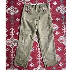 Olive Green Men's Pants